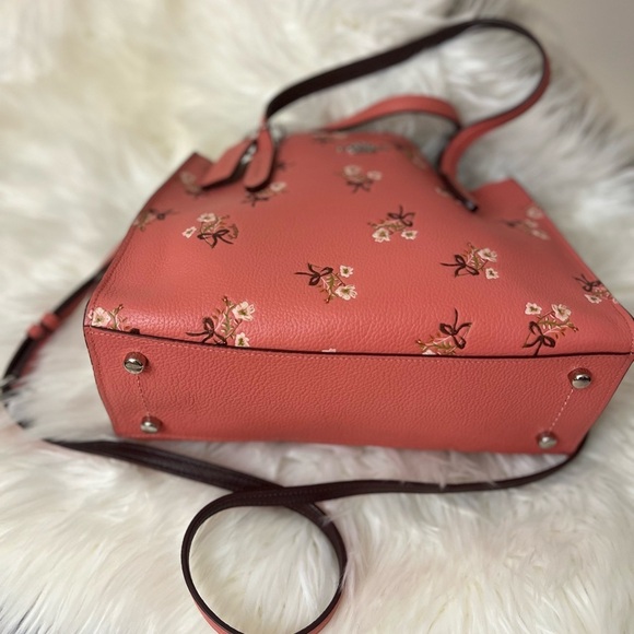 COACH Model number: 55374 Handbag Pink Floral Women's Cute Stylish Rare items - Picture 5 of 12